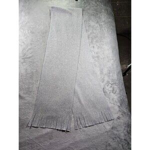 NWOT Winter Scarve Gray Sz 80ins by 11 1/2